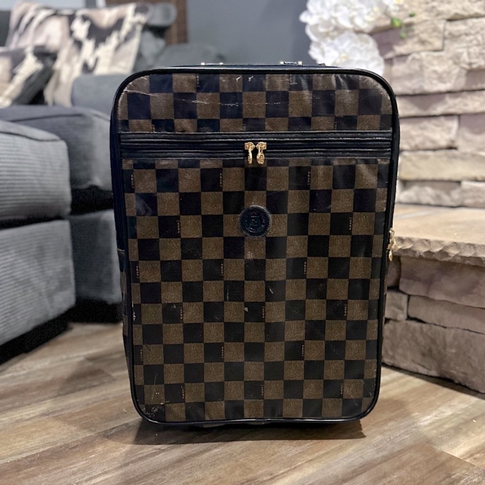 Fendi vintage Roller Luggage - Carry On